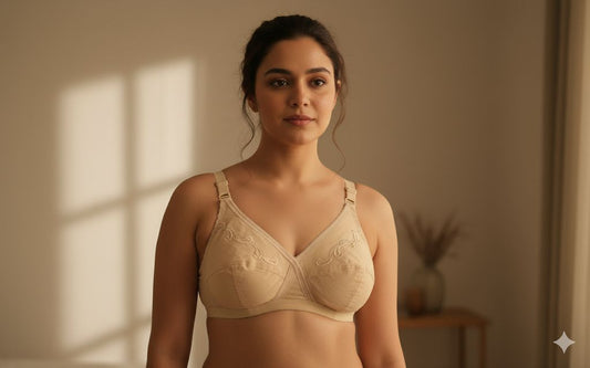 Everyday Comfort: Floral Lace Push-Up Bra